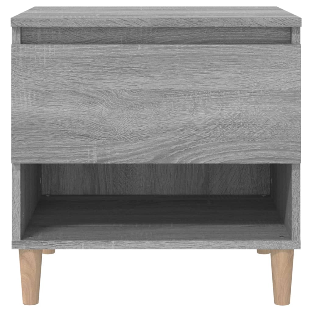 Bedside Tables 2 pcs Grey Sonoma 50x46x50 Engineered Wood