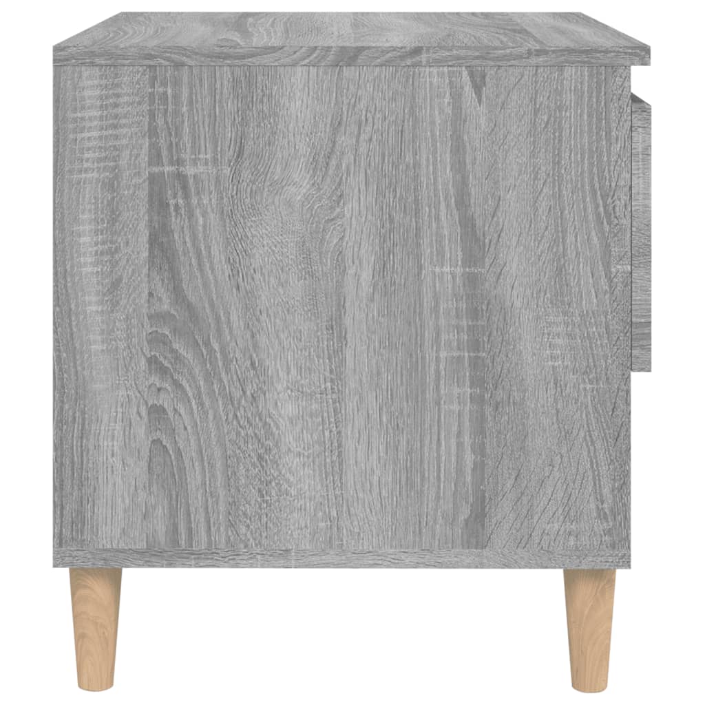 Bedside Tables 2 pcs Grey Sonoma 50x46x50 Engineered Wood