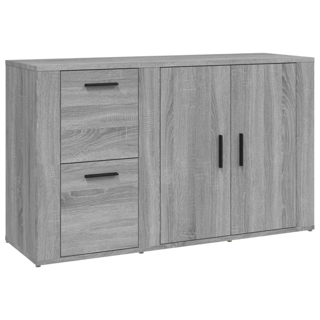 Sideboard Grey Sonoma 100x33x59.5 cm Engineered Wood