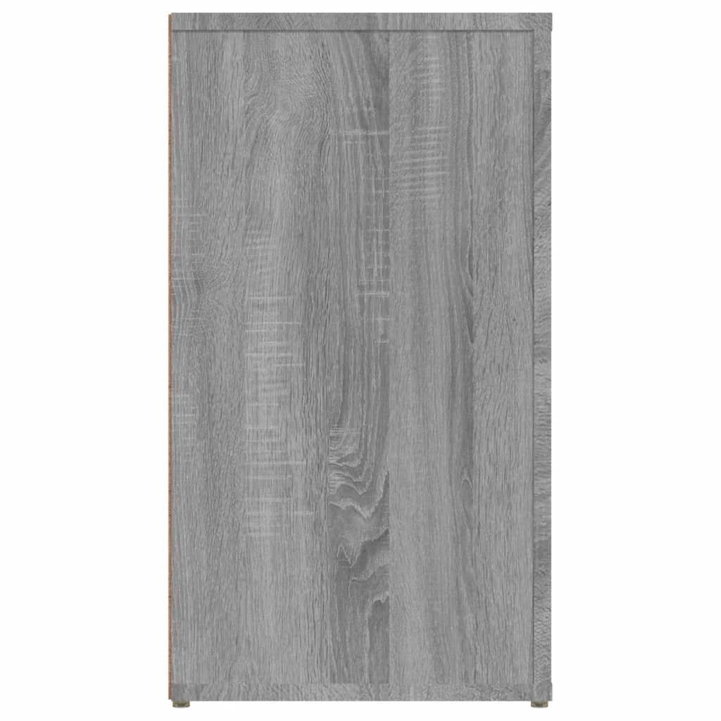 Sideboard Grey Sonoma 100x33x59.5 cm Engineered Wood