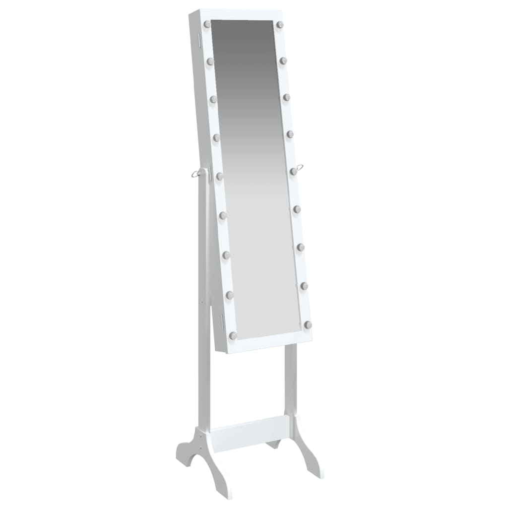 Free-Standing Mirror With Led 34X37X146 Cm