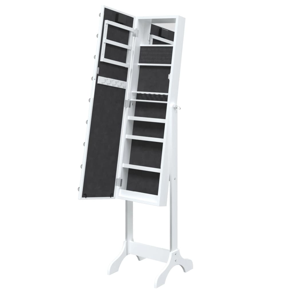 Free-Standing Mirror With Led 34X37X146 Cm