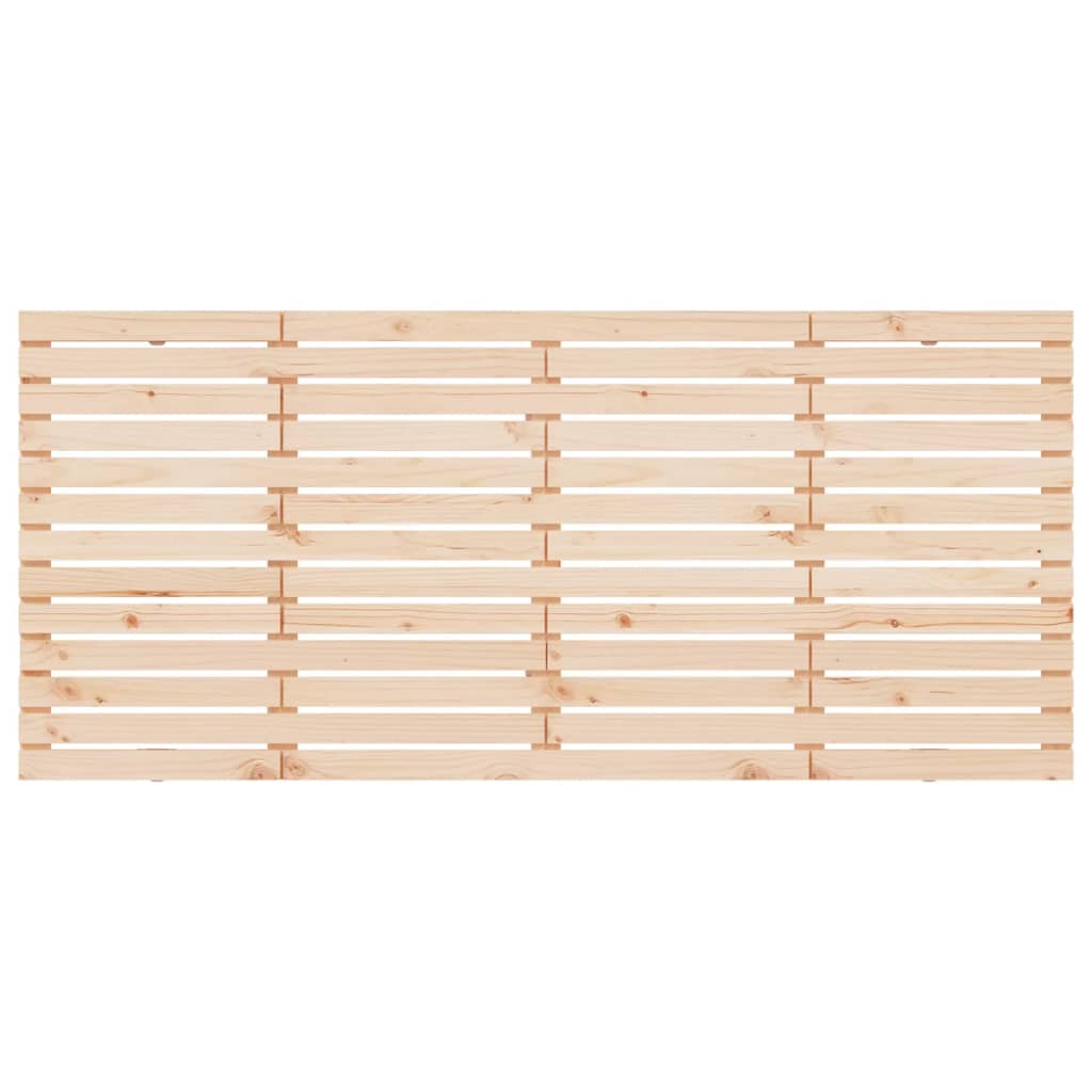 Wall Headboard 206x3x91.5 cm Solid Wood Pine