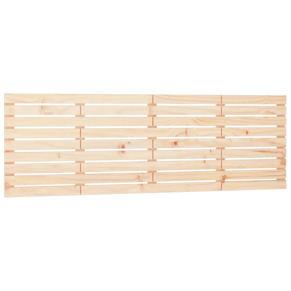 Wall Headboard 166x3x63 cm Solid Wood Pine