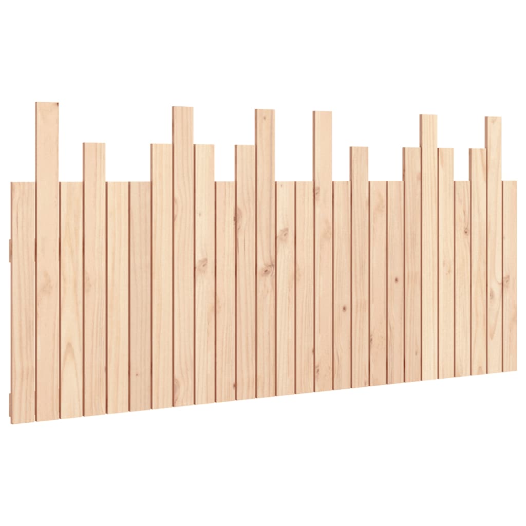 Wall Headboard 166x3x80 cm Solid Wood Pine