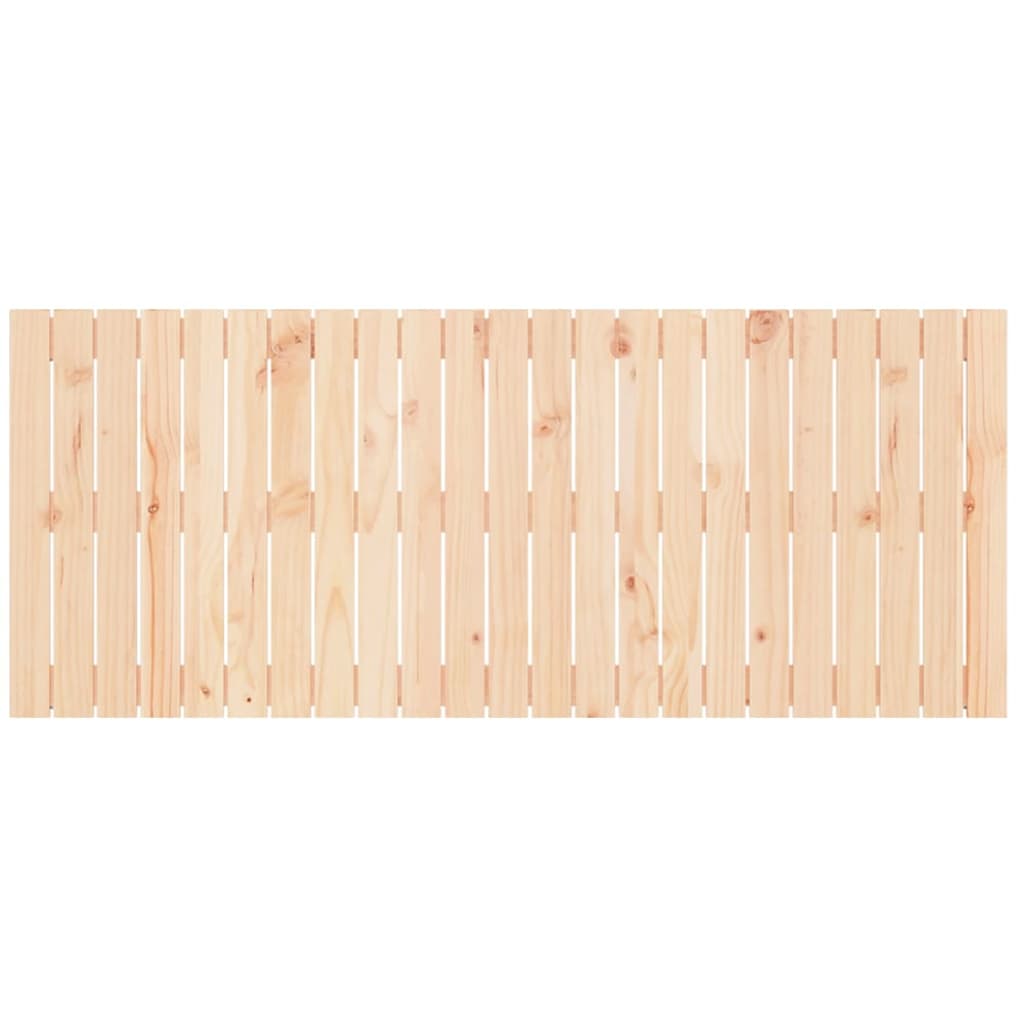 Wall Headboard 147x3x60 cm Solid Wood Pine