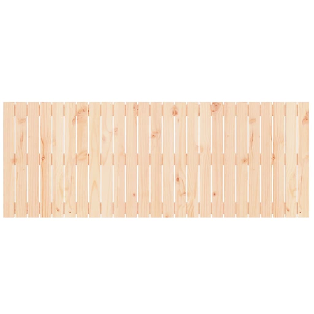 Wall Headboard 159.5x3x60 cm Solid Wood Pine