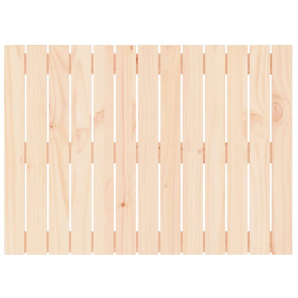 Wall Headboard 82.5x3x60 cm Solid Wood Pine