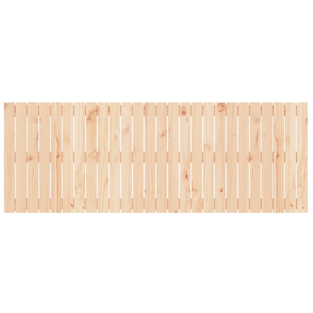 Wall Headboard 166x3x60 cm Solid Wood Pine