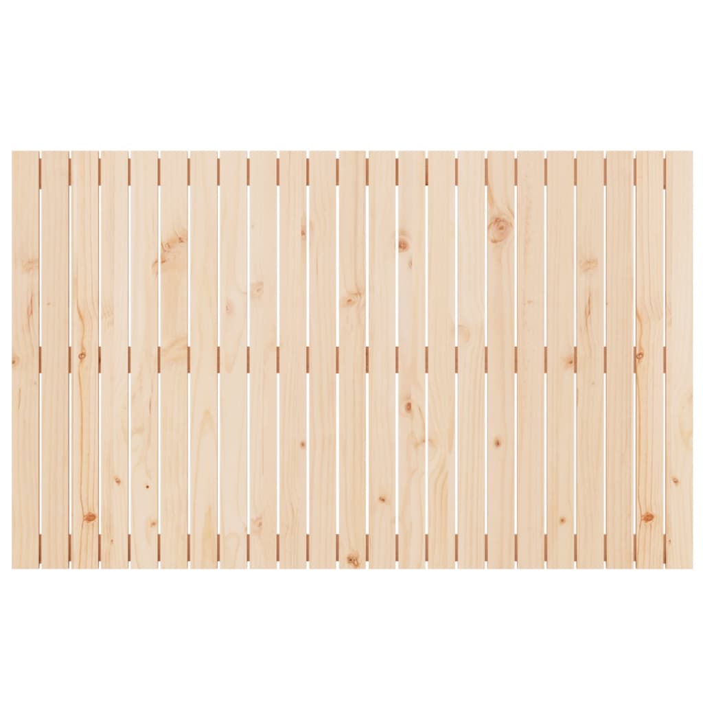 Wall Headboard 147x3x90 cm Solid Wood Pine