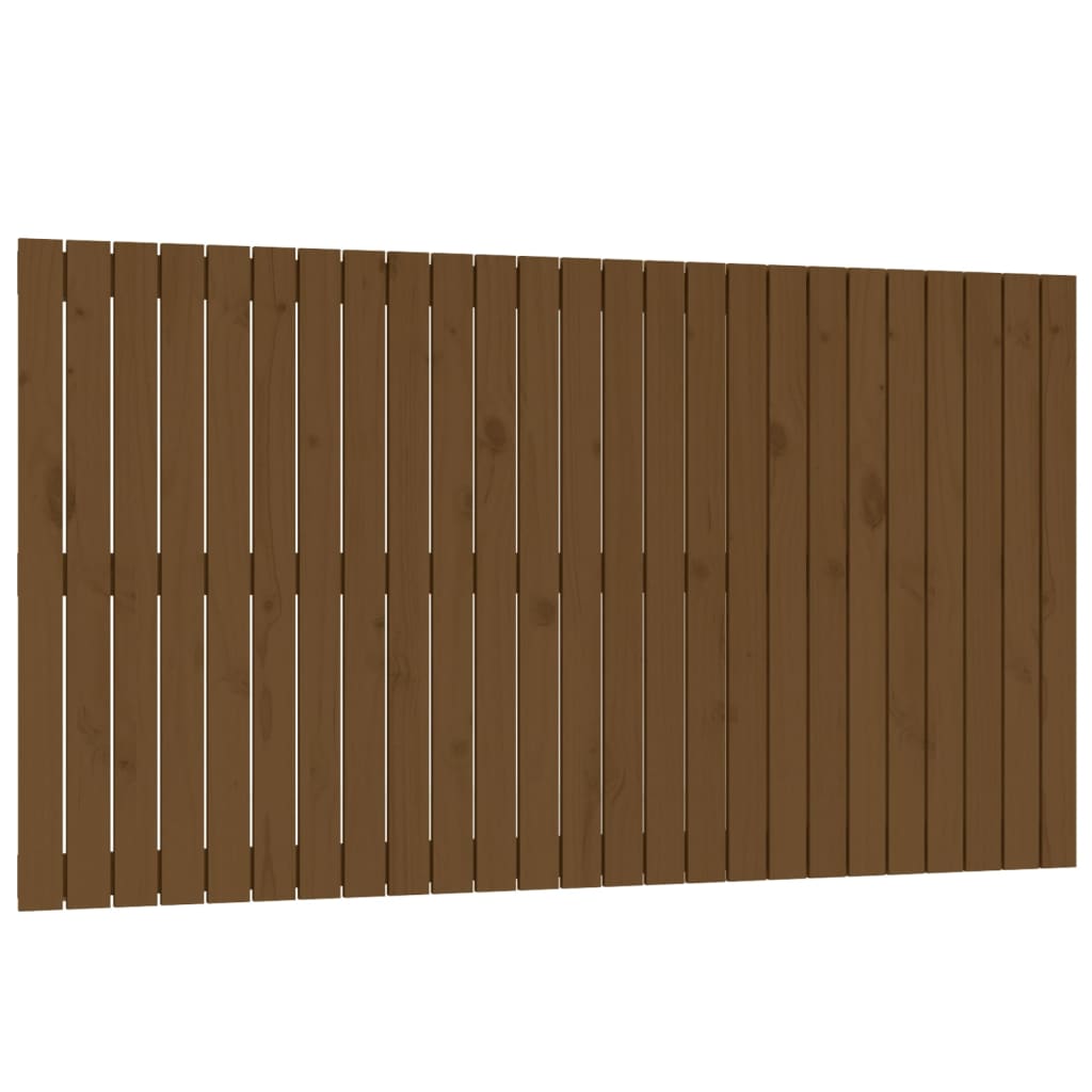 Wall Headboard Honey Brown 159.5x3x90 cm Solid Wood Pine