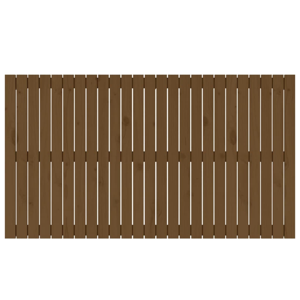 Wall Headboard Honey Brown 159.5x3x90 cm Solid Wood Pine