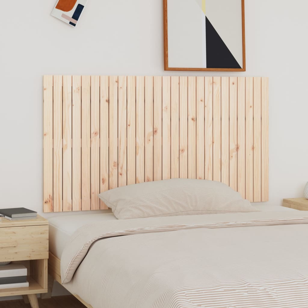 Wall Headboard 166x3x90 cm Solid Wood Pine