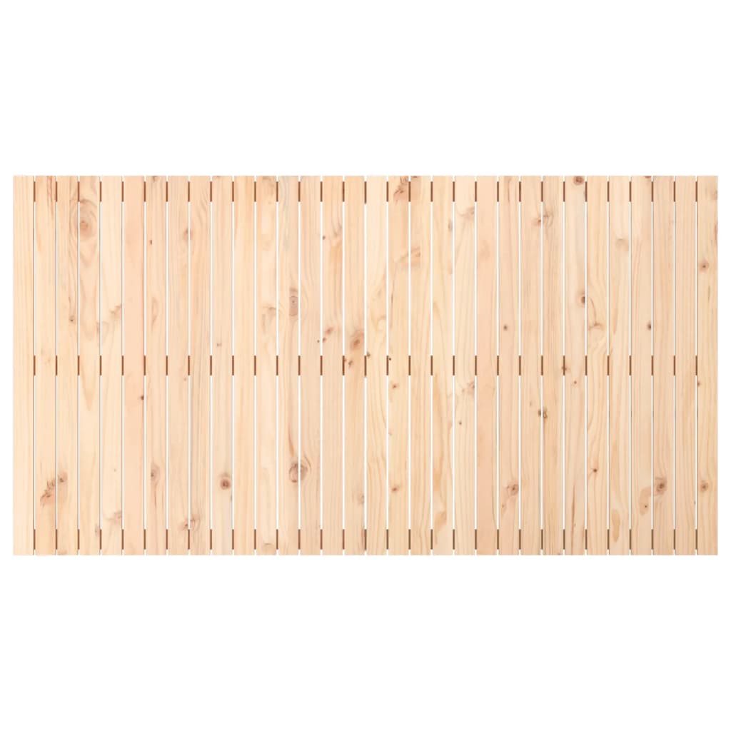 Wall Headboard 204x3x110 cm Solid Wood Pine