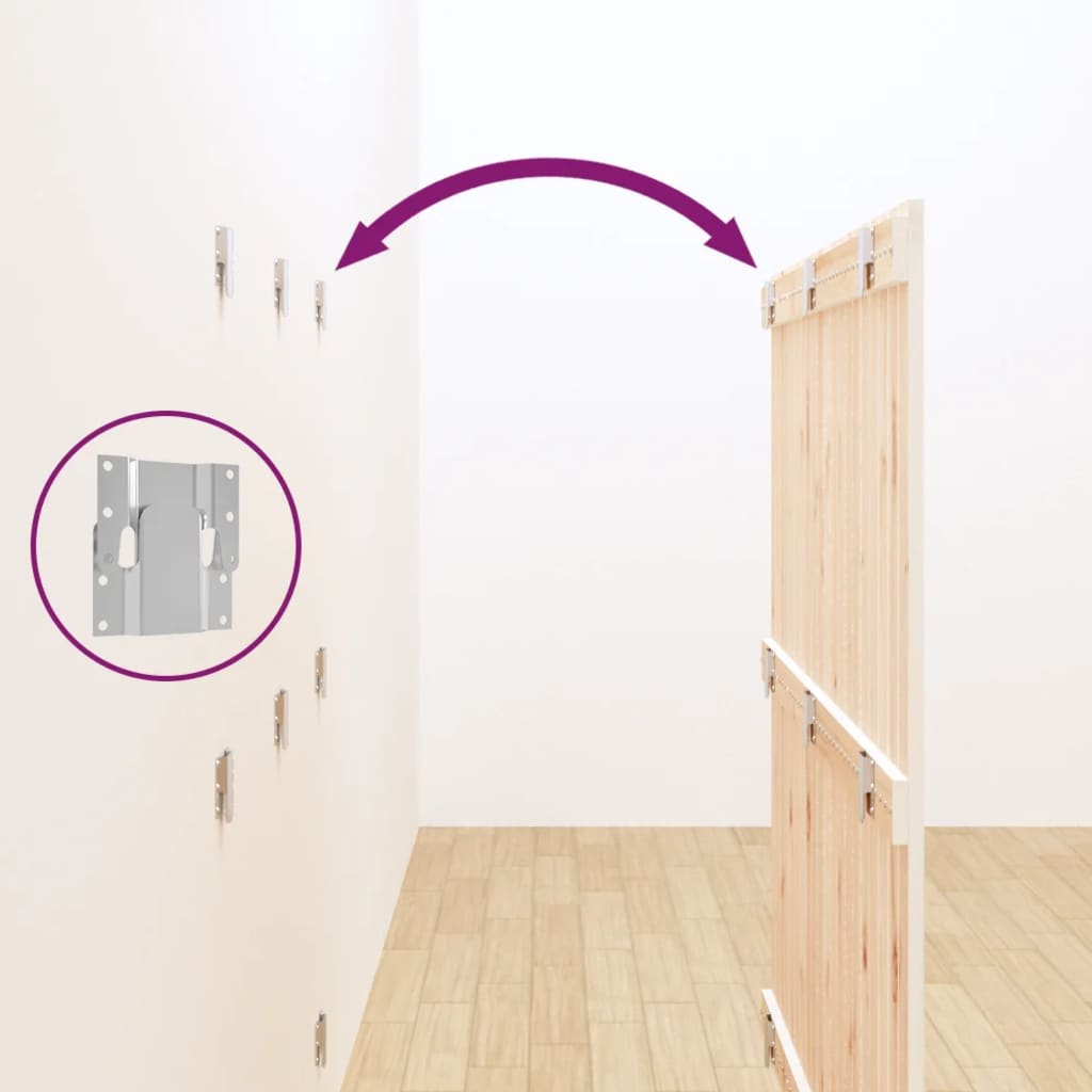 Wall Headboard White 127.5x3x110 cm Solid Wood Pine