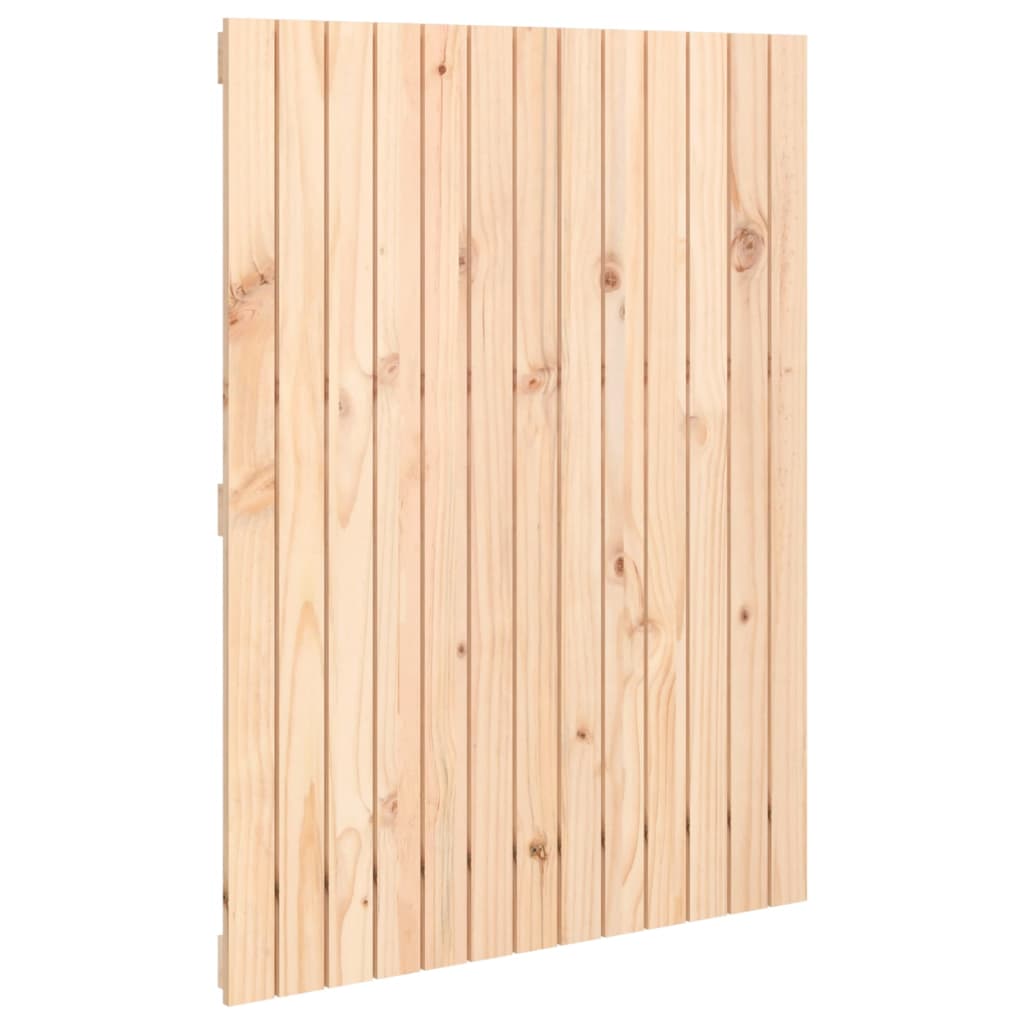 Wall Headboard 82.5x3x110 cm Solid Wood Pine