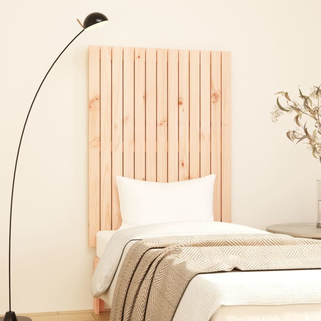 Wall Headboard 82.5x3x110 cm Solid Wood Pine