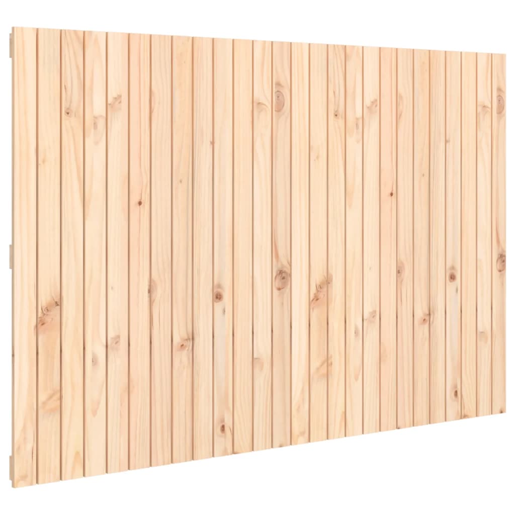 Wall Headboard 166x3x110 cm Solid Wood Pine