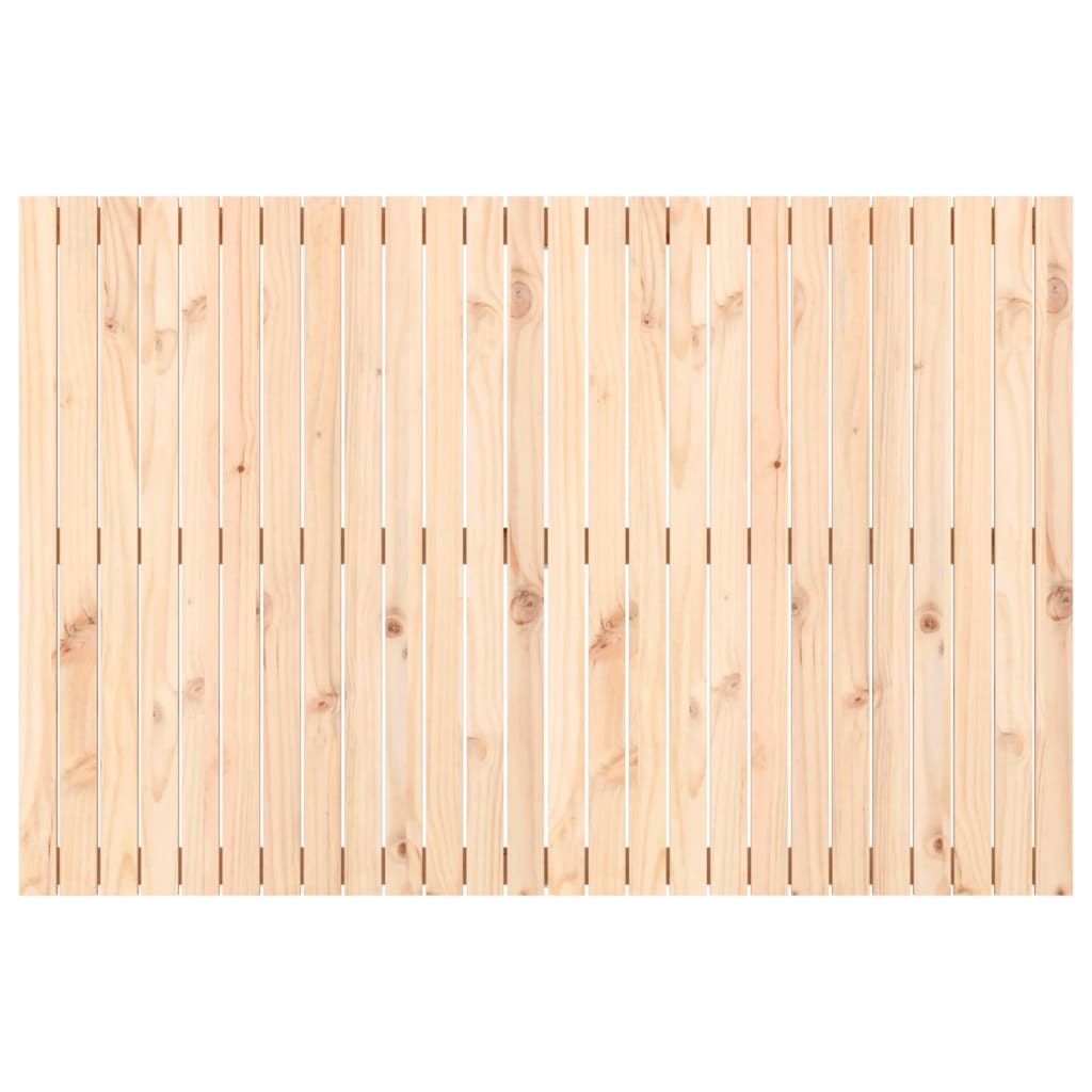 Wall Headboard 166x3x110 cm Solid Wood Pine