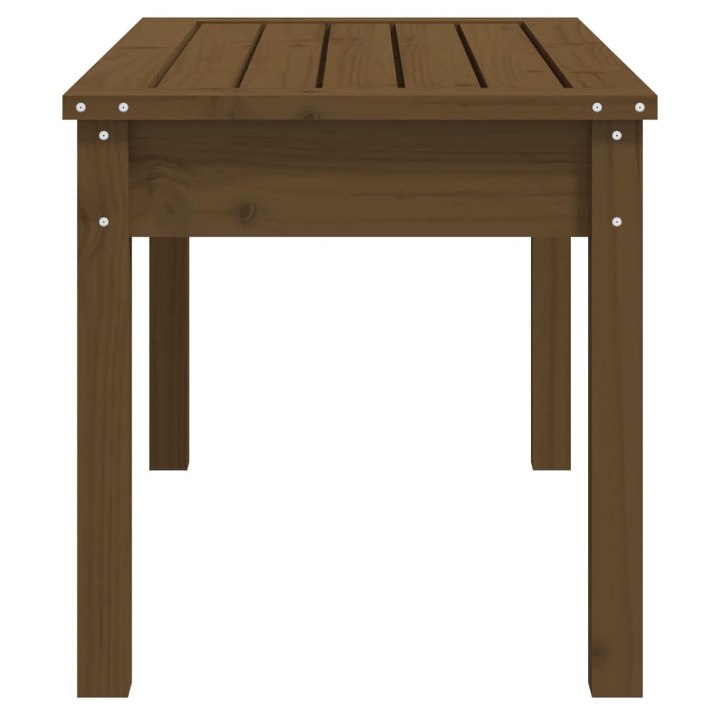 Garden Bench Honey Brown 80x44x45 cm Solid Wood Pine