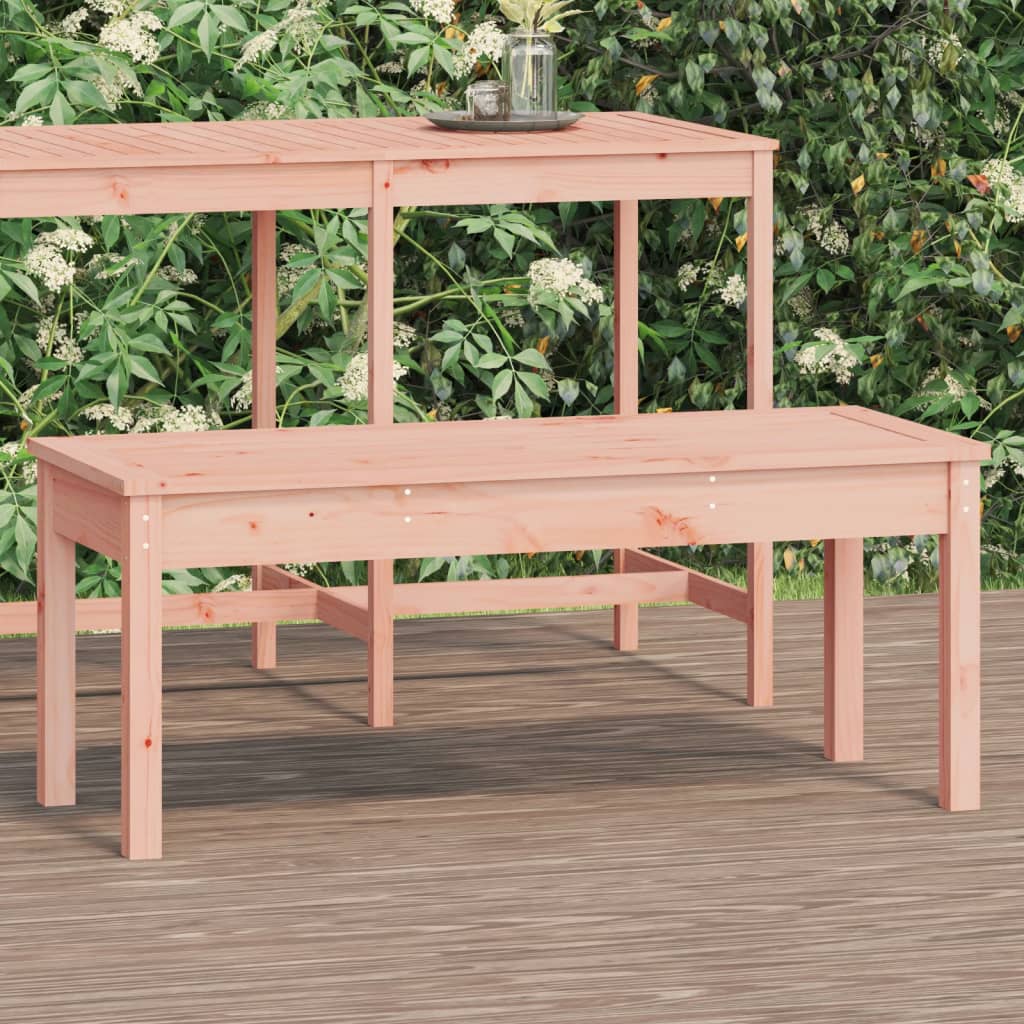 Garden Bench 109x44x45 cm Solid Wood Douglas