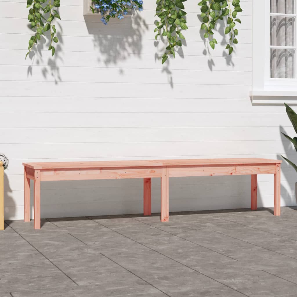 2-Seater Garden Bench 203.5x44x45 cm Solid Wood Douglas