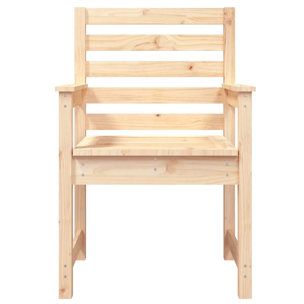 Garden Chairs 2 pcs 60x48x91 cm Solid Wood Pine