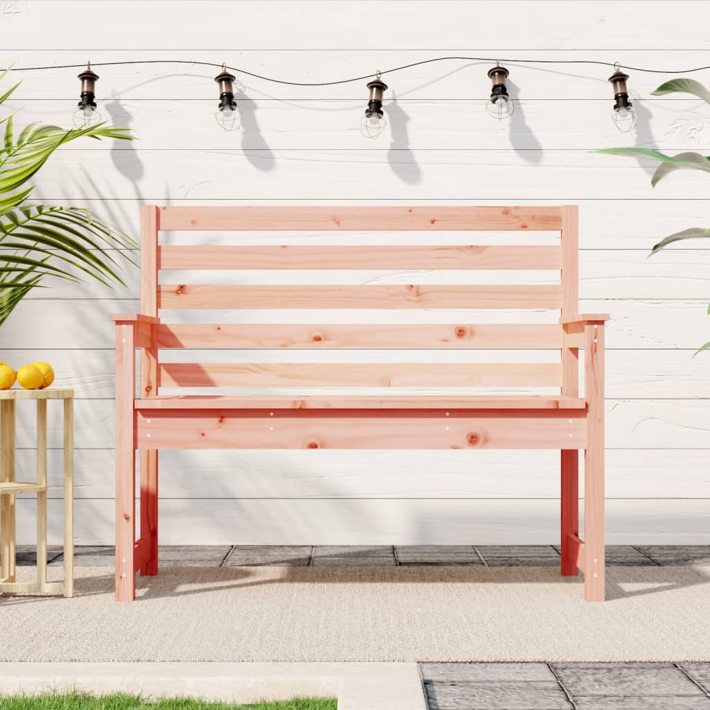 Garden Bench 109x48x91.5 cm Solid Wood Douglas