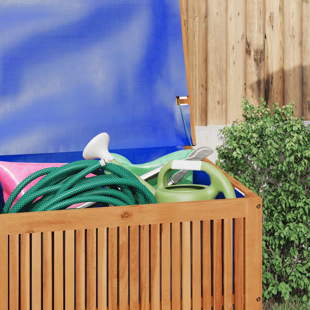 Garden Storage Box 75x75x58 cm Solid Wood Acacia