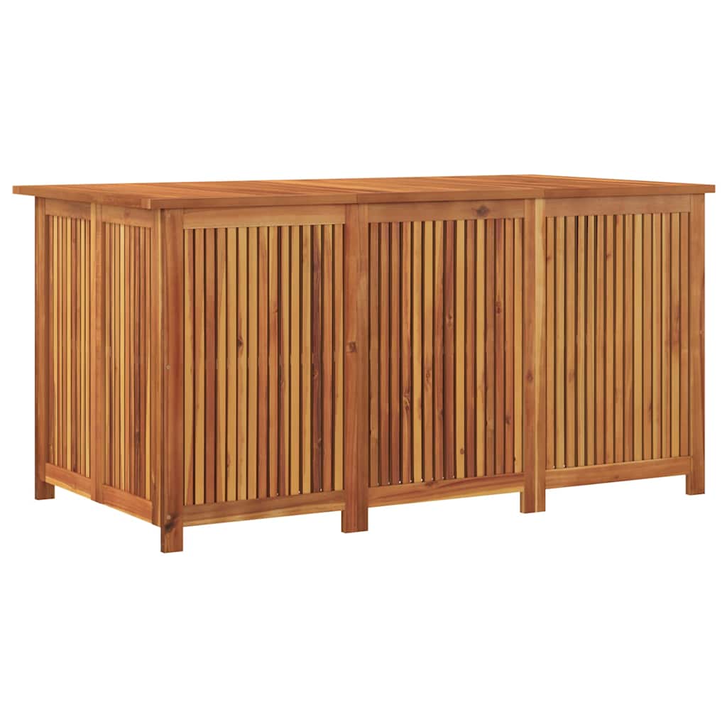 Garden Storage Box 150x80x75 cm Solid Wood Acacia