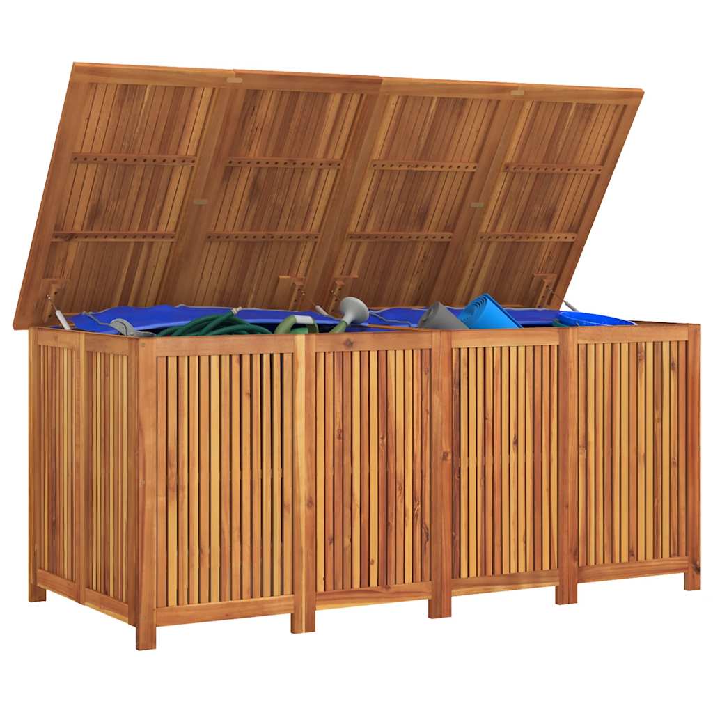 Garden Storage Box 175x80x75 cm Solid Wood Acacia