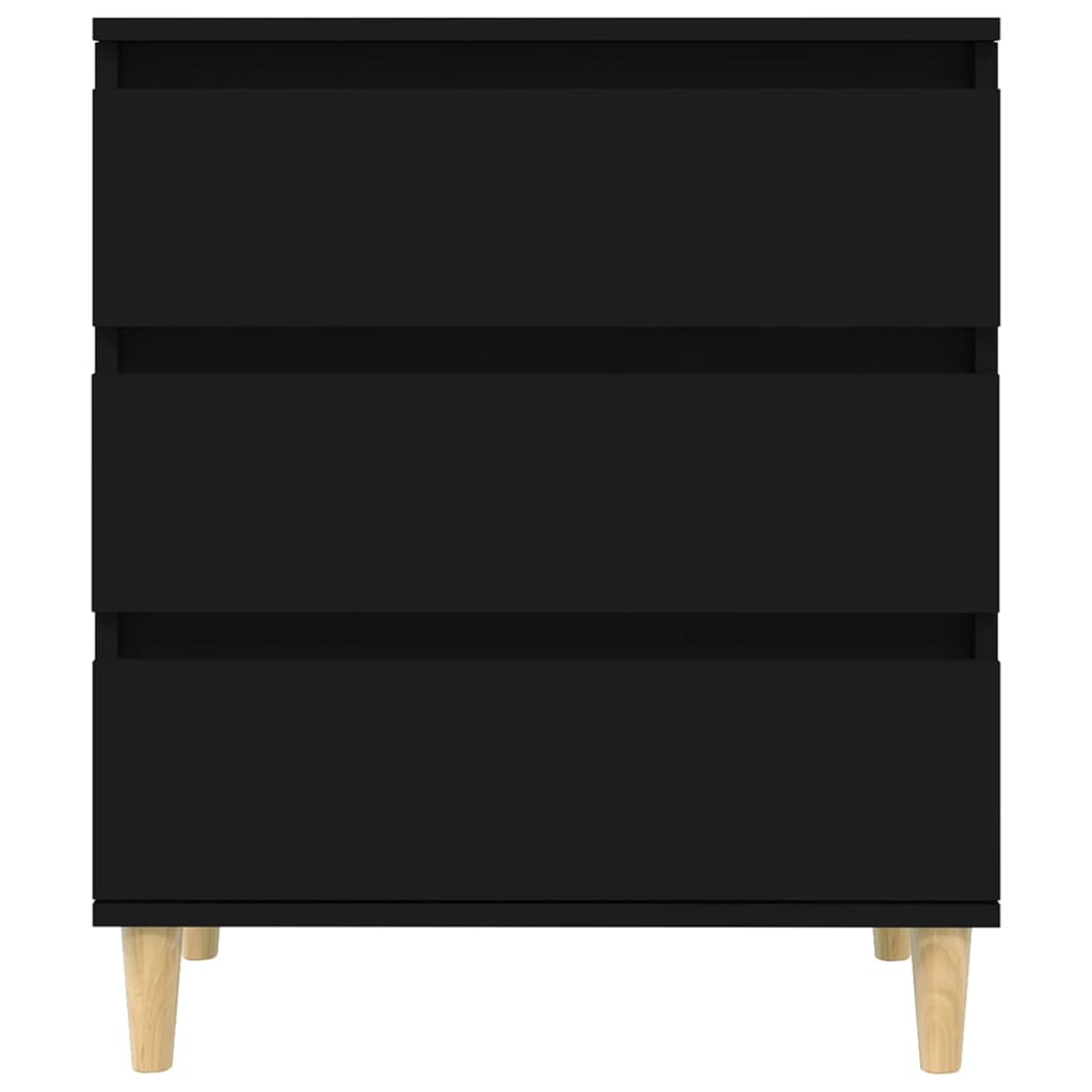Sideboard Black 60x35x70 cm Engineered Wood