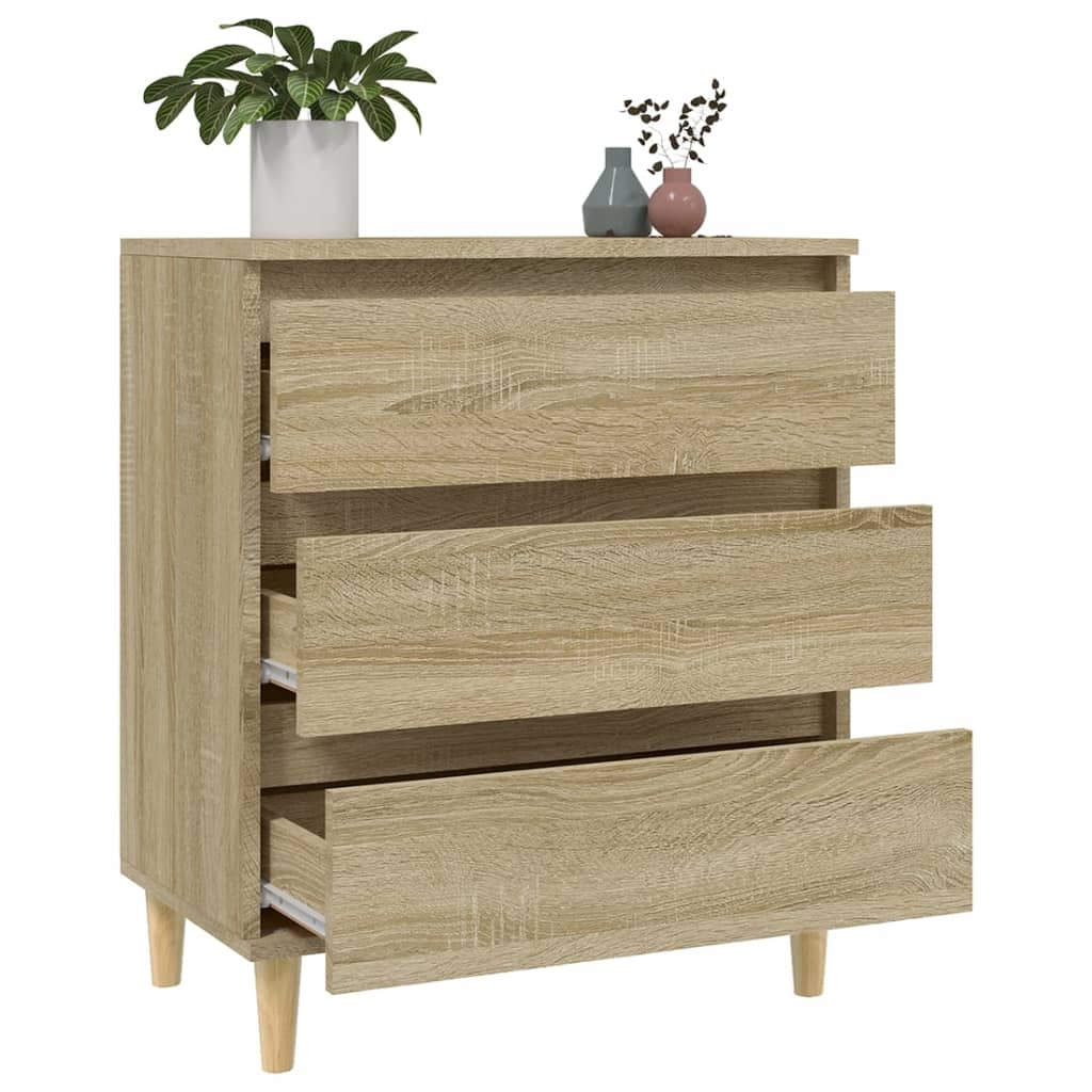 Sideboard Sonoma Oak 60x35x70 cm Engineered Wood