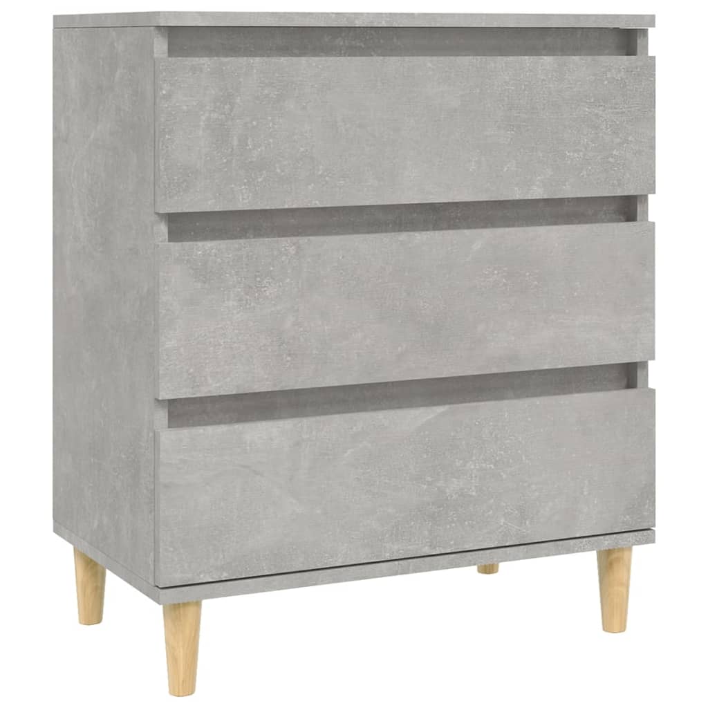 Sideboard Concrete Grey 60x35x70 cm Engineered Wood
