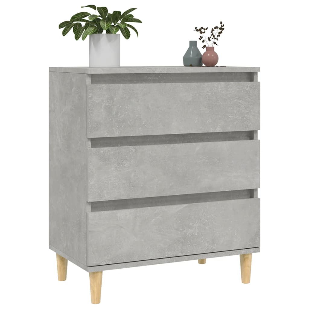 Sideboard Concrete Grey 60x35x70 cm Engineered Wood