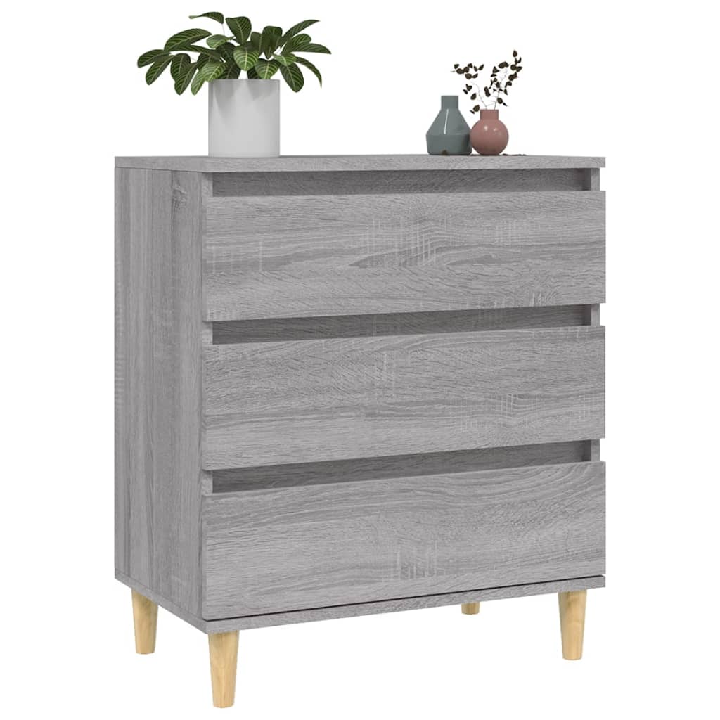 Sideboard Grey Sonoma 60x35x70 cm Engineered Wood