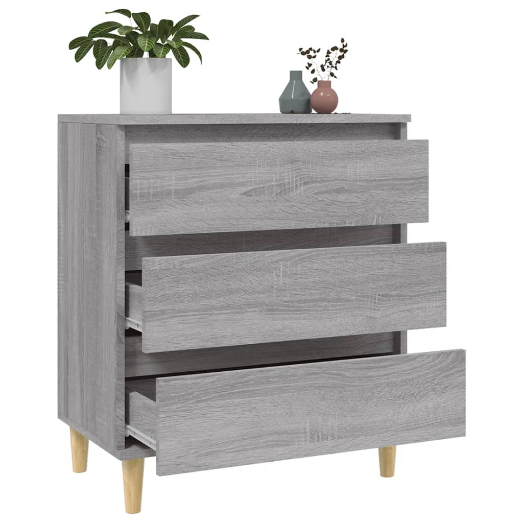 Sideboard Grey Sonoma 60x35x70 cm Engineered Wood