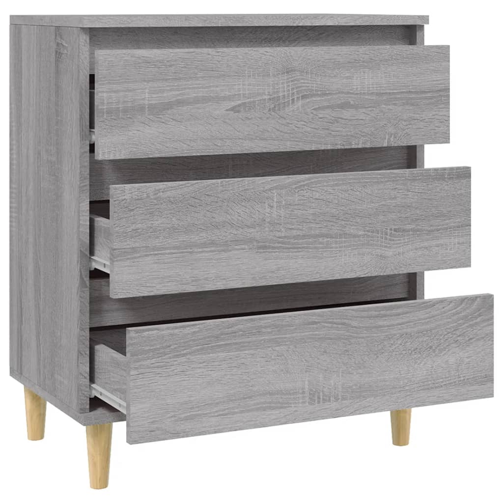 Sideboard Grey Sonoma 60x35x70 cm Engineered Wood