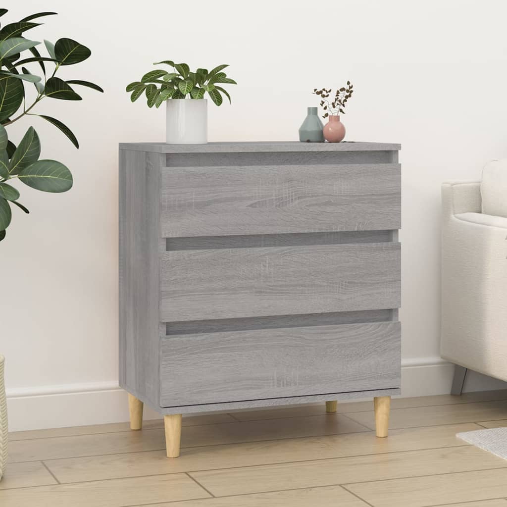 Sideboard Grey Sonoma 60x35x70 cm Engineered Wood