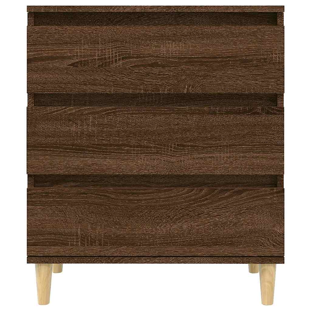 Sideboard Brown Oak 60x35x70 cm Engineered Wood