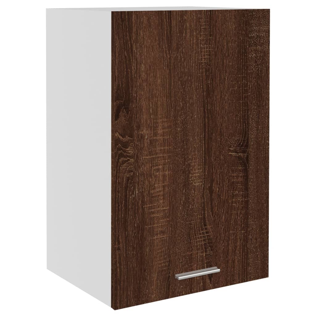 Hanging Cabinet Lyon Brown Oak 39.5x31x60 cm Engineered Wood