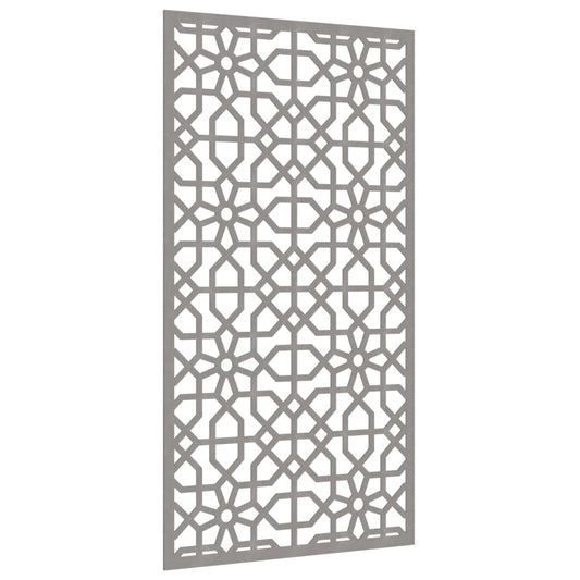 Garden Wall Decoration 105X55 Cm Corten Steel Moorish Design