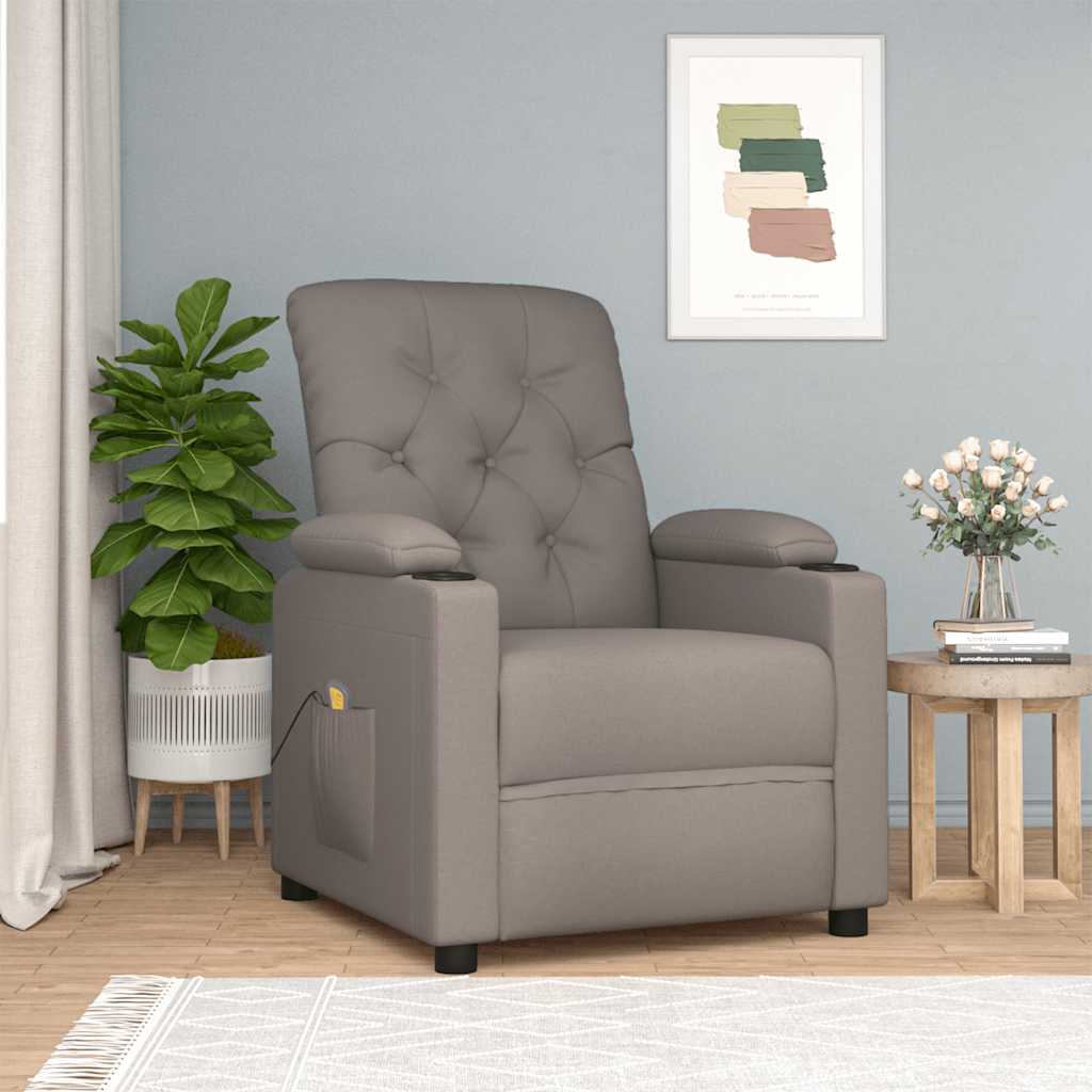 Massage Recliner Chair Fabric