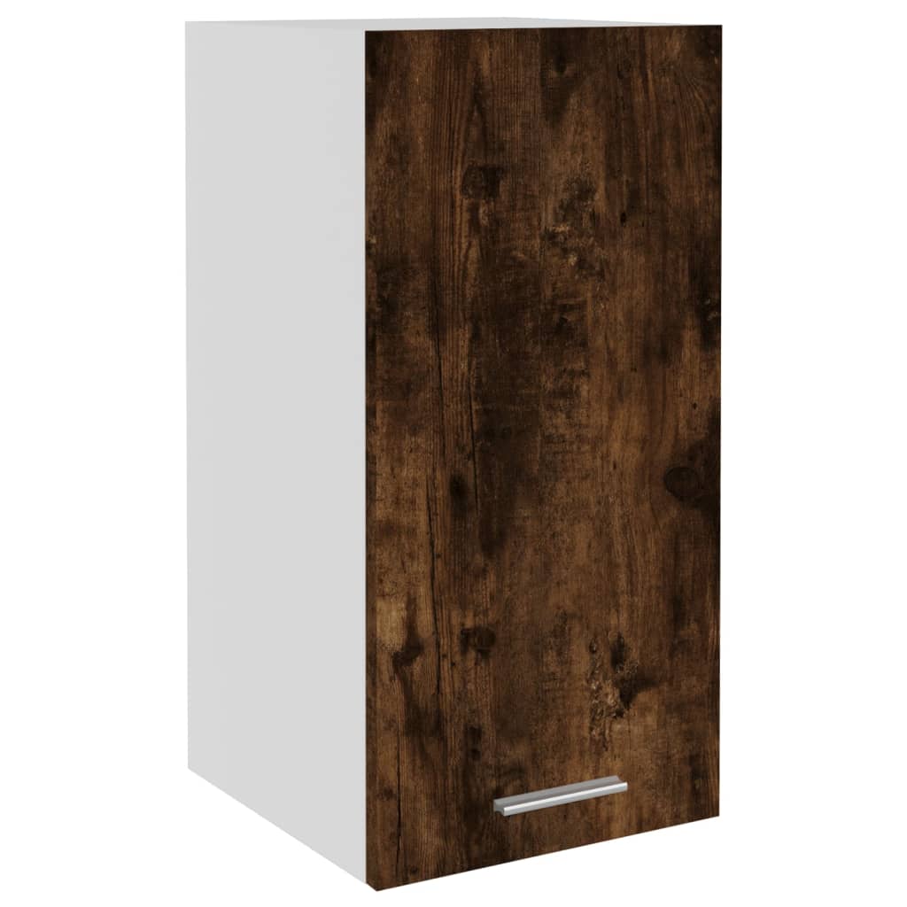 Hanging Cabinet Lyon Smoked Oak 29.5x31x60 cm Engineered Wood