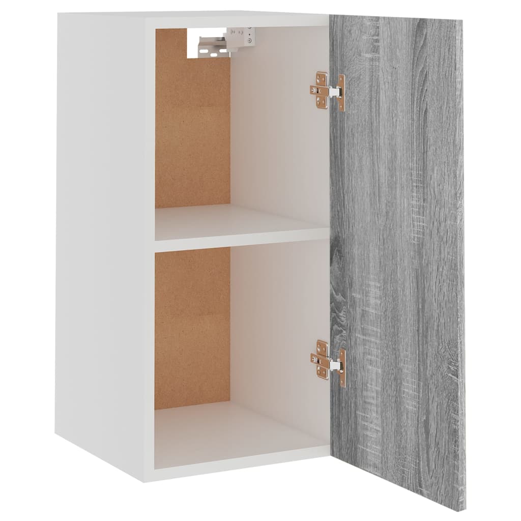 Hanging Cabinet Lyon Grey Sonoma 29.5x31x60 cm Engineered Wood