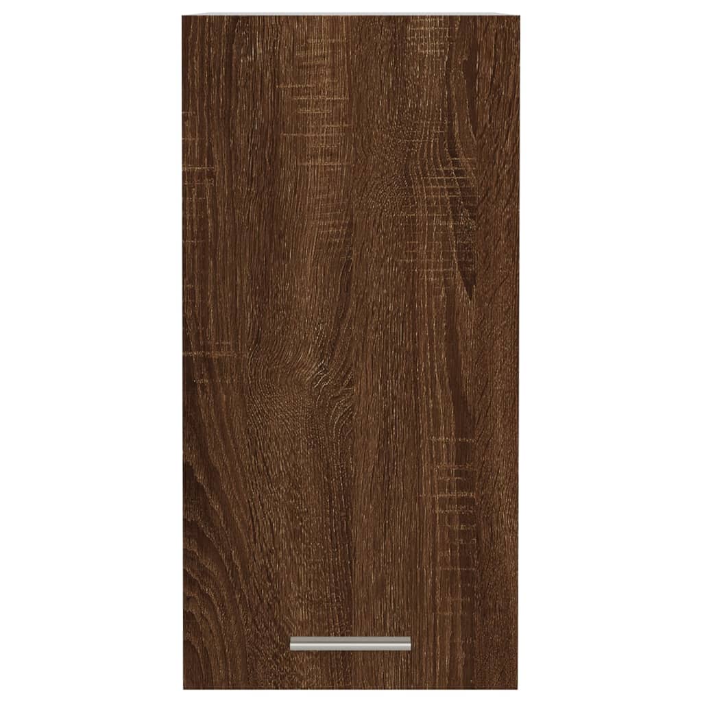 Hanging Cabinet Lyon Brown Oak 29.5x31x60 cm Engineered Wood