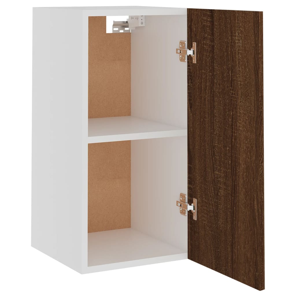 Hanging Cabinet Lyon Brown Oak 29.5x31x60 cm Engineered Wood