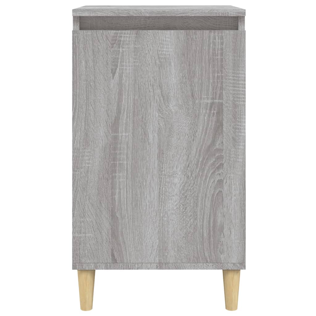 Bedside Cabinet Grey Sonoma 40x35x70 cm Engineered Wood