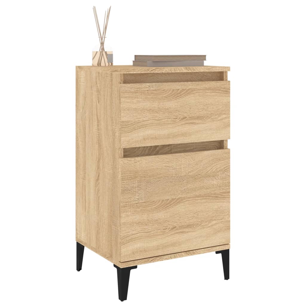 Bedside Cabinet Sonoma Oak 40x35x70 cm