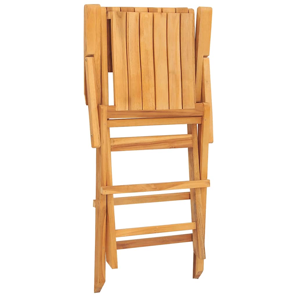 Folding Garden Chairs 4 pcs 55x61x90 cm Solid Wood Teak
